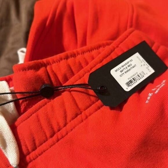 rag & bone red sweatpants L - Picture 4 of 6